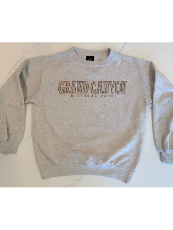 Other - Prairie Mountain Grand Canyon National Park Embroidered Crewneck Sweatshirt Med